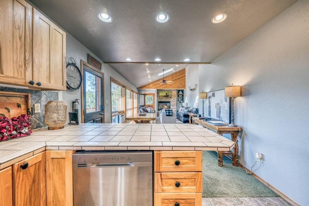 Perk Canyon Hidden Acres-Hot Tub-Gas Fireplace Ruidoso Exteriér fotografie