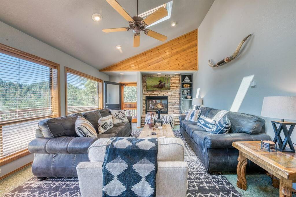Perk Canyon Hidden Acres-Hot Tub-Gas Fireplace Ruidoso Exteriér fotografie