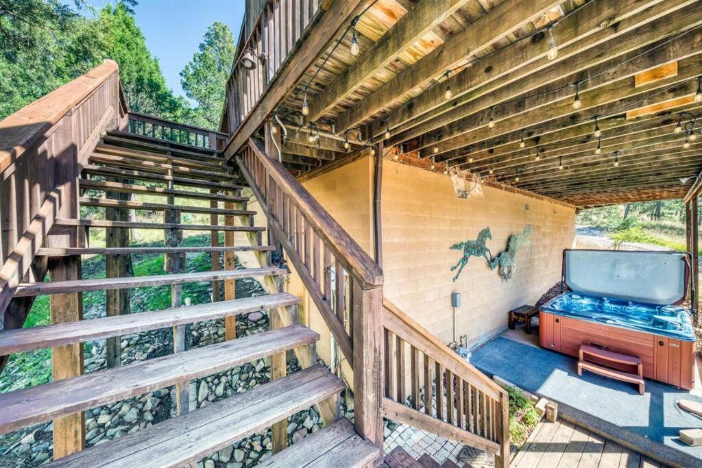 Perk Canyon Hidden Acres-Hot Tub-Gas Fireplace Ruidoso Exteriér fotografie