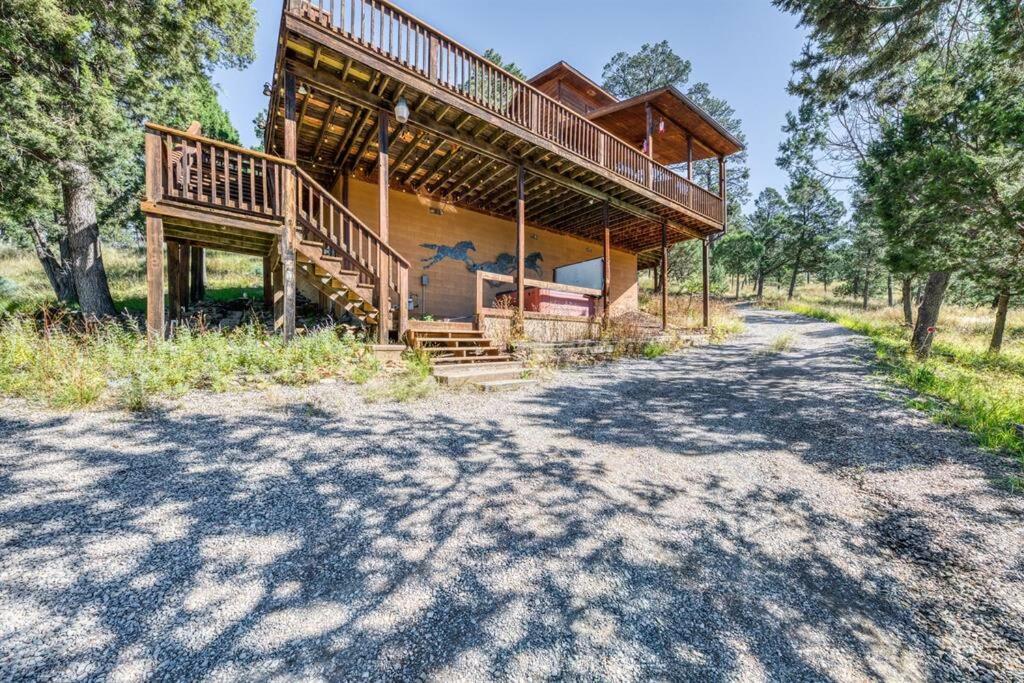 Perk Canyon Hidden Acres-Hot Tub-Gas Fireplace Ruidoso Exteriér fotografie