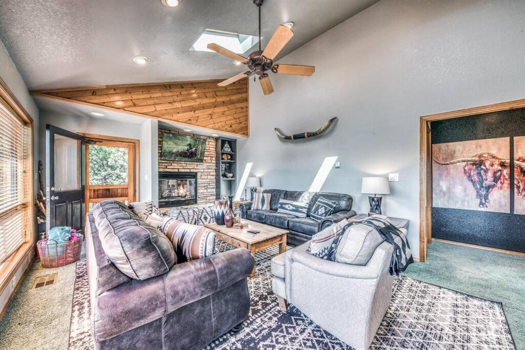 Perk Canyon Hidden Acres-Hot Tub-Gas Fireplace Ruidoso Exteriér fotografie